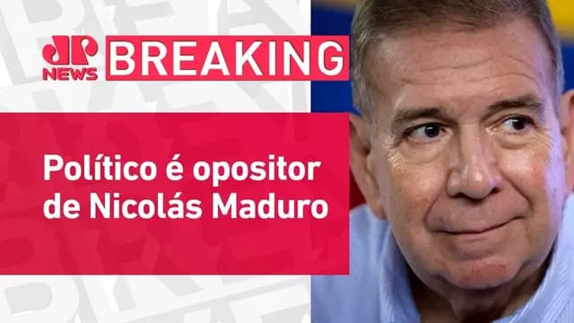 Governo da Venezuela manda prender Edmundo González | BREAKING NEWS