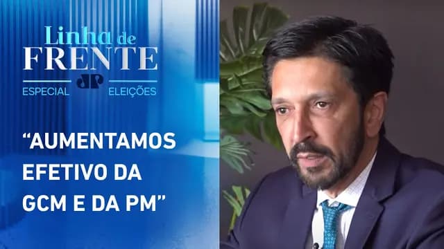 Ricardo Nunes sobre segurança: “Instalamos câmeras com altíssima tecnologia” | LINHA DE FRENTE