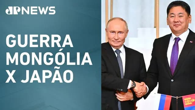 Mongóis convidam Putin para celebração da vitória