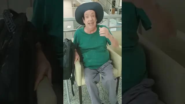 Marcos Oliveira tem alta após cirurgia de emergência e manda recado: "Quero trabalhar" #shorts