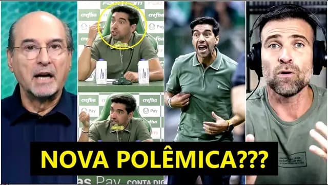 FOI ARROGANTE??? OLHA essa NOVA ATITUDE de Abel Ferreira que PROVOCOU POLÊMICA sobre o Palmeiras!