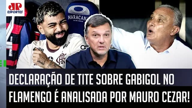 "Por ESSA FALA, eu me sinto QUASE OBRIGADO a PENSAR que o Gabigol..." Mauro Cezar ANALISA o Flamengo