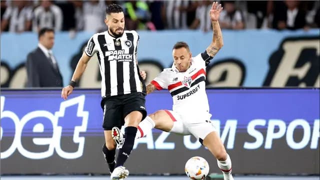 São Paulo SEGURA o Botafogo e ARRANCA IMPORTANTE EMPATE nas QUARTAS da Libertadores! | CANELADA