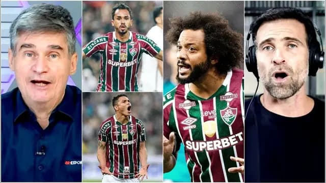 "SÓ IMAGINEM, cara! Se o Fluminense CHEGAR em OUTRA SEMIFINAL de Libertadores..." 1x0 no Atlético-MG