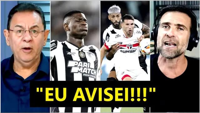 "EU SEI QUE VAI DAR POLÊMICA! Mas o São Paulo contra o Botafogo pra mim..." 0 a 0 GERA DEBATE!