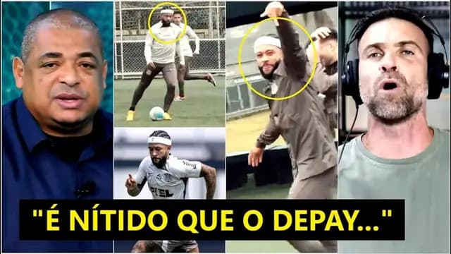 "O Memphis Depay NÃO É BOBO, cara! TÁ MUITO CLARO que ele..." OLHA ESSE DEBATE sobre o Corinthians!