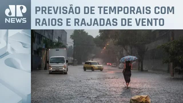 Defesa Civil de São Paulo alerta para chuvas intensas durante fim de semana