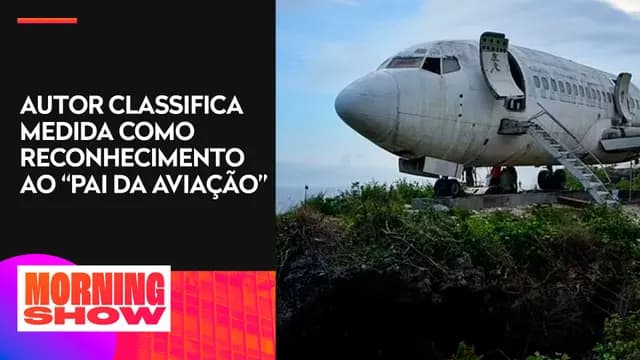 Projeto quer tornar obrigatórias homenagens a Santos Dumont em voos nacionais